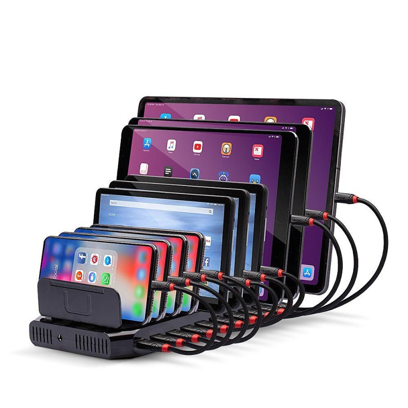 Lindy Statie Incarcare 10 porturi USB A 
