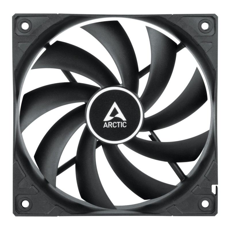 VENTILATOR ARCTIC PC, F12 PWM , 120x120x25mm,  w/ PWM, low noise FD bearing, Black, 