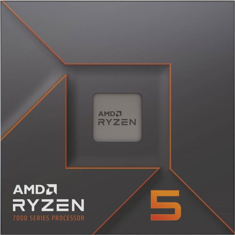 AMD Ryzen 5 7600 (AM5) Processor (PIB) with Wraith Stealth Cooler and Radeon Graphics 