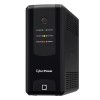 UPS CYBER POWER Line Int. cu sin. simulata, cu management, Tower, LED, 1050VA/630W, AVR, 4x Schuko, baterie 2x 12V/5Ah, incarcare pana la 6h, USB, 2x RJ45, tehn. GreenPower, 