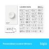 INTRERUPATOR inteligent TP-LINK, necesita hub Tapo H100 pentru functionare, 1 comutator,  programare prin smartphone aplicatia Tapo, 1 x baterie CR2032, WiFi, alb 