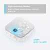 SENZOR SMART de temperatura si umiditate TP-LINK, necesita hub Tapo H100 pentru functionare, programare prin smartphone aplicatia Tapo, 1xbaterii CR2450, WiFi, alb 