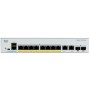 Catalyst 1000 8port GE, Full POE, Ext PS, 2x1G SFP 