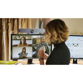 POLY Studio P15 Open Ecosystem 4K Camera Integrated Speaker 3xMic USB 3.0 Type C to Type C 1.5m 