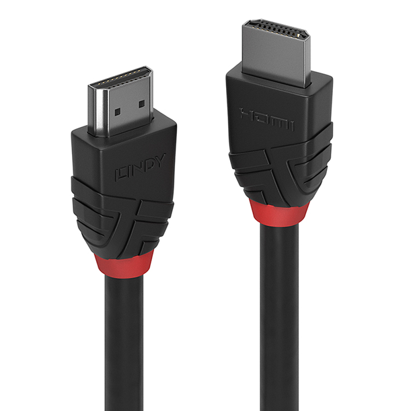 Cablu Lindy HDMI 2.0, 0.5m, negru 