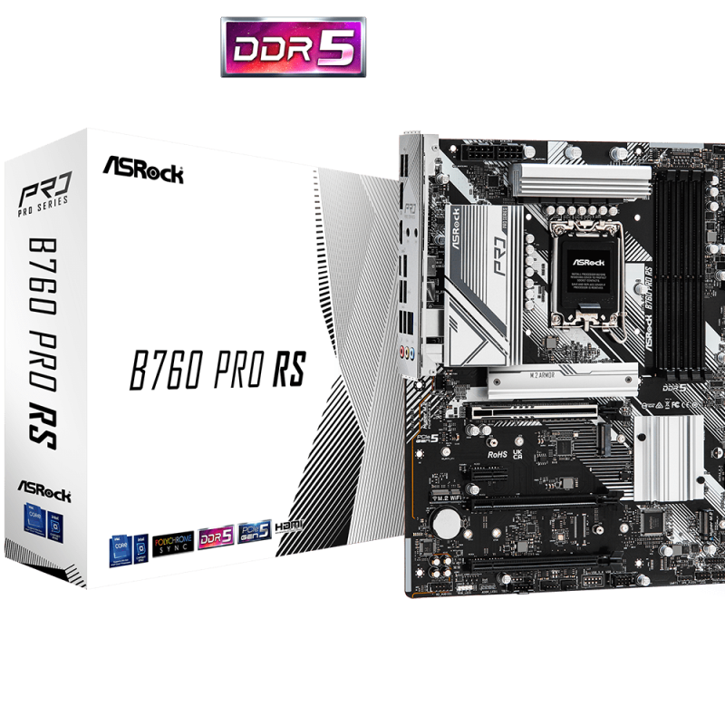 MB Asrock B760 Pro RS LGA1700 
