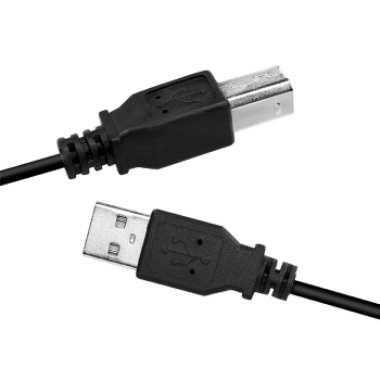 CABLU USB LOGILINK pt. imprimanta, USB 2.0 (T) la USB 2.0 Type-B (T), 2m, negru, 