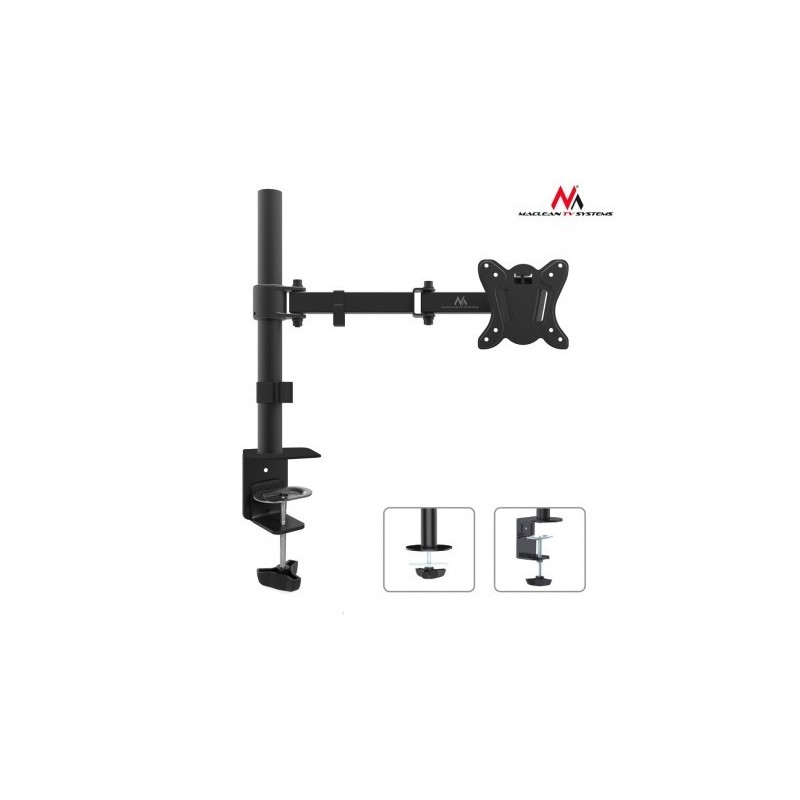 Suport de birou pentru monitor, brat reglabil, 13 - 27 inch, Negru MC-690N 