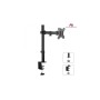 Suport de birou pentru monitor, reglabil, 13- 32 inch, Negru, Maclean, MC-752 