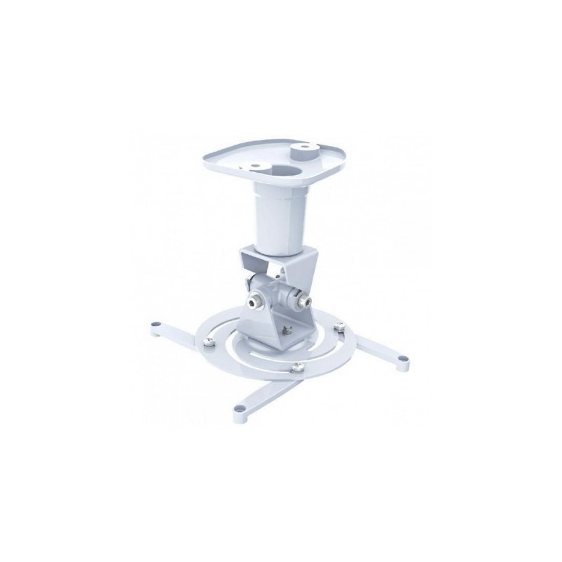 Suport proiector de tavan Techly, 360 grade, 10kg, Alb, ICA-PM 100WH 