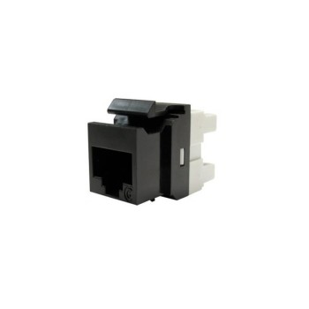 Conector Keystone, 1xRJ45 UTP cat.5e PowerCat, negru - Molex 