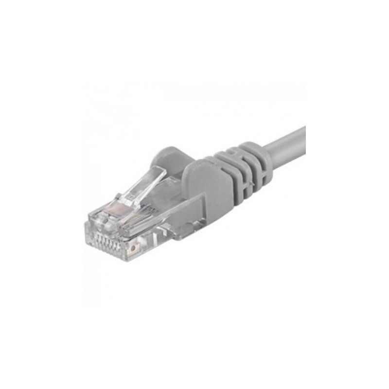 Patchcord UTP RJ45-RJ45 Cat.6A, LSZH, 24AWG, 0.5m, gri - EMTEX 
