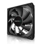 VENTILATOR  DEEPCOOL PC TF120S BLACK, 120x120x25 mm, 1500rpm, control PWM, fara LED, 1 ventilator, 4-pin PWM, negru, 