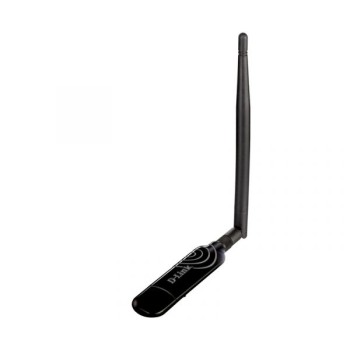ADAPTOR RETEA D-LINK, extern wireless 2.4 GHz, USB 2.0, antena 5dB detasabila, port, 300 Mbps, 