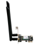 ADAPTOR RETEA D-LINK AX 3000, intern PCI-EX, wireless Wi-Fi 6, Bluetooth 5.0 connectivity, 2 x antena externa 5 dBi, 