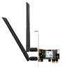 ADAPTOR RETEA D-LINK AX 3000, intern PCI-EX, wireless Wi-Fi 6, Bluetooth 5.0 connectivity, 2 x antena externa 5 dBi, 