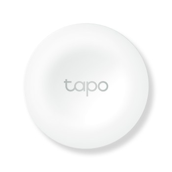 BUTON inteligent TP-LINK, necesita hub Tapo H100 pentru functionare, programare prin smartphone aplicatia Tapo, 1 x baterie CR2032, WiFi, alb 