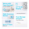 SENZOR SMART de temp si umiditate TP-LINK, necesita hub Tapo H100 ptr functionare,programare prin smartph aplic Tapo,display 2.7