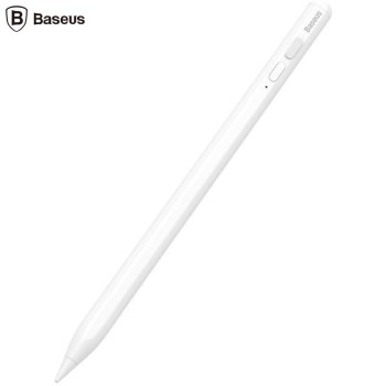 TOUCH PEN Baseus Smooth Writing 2 Series, indicator LED, incarcare Type-C, compatibil Ipad, alb 