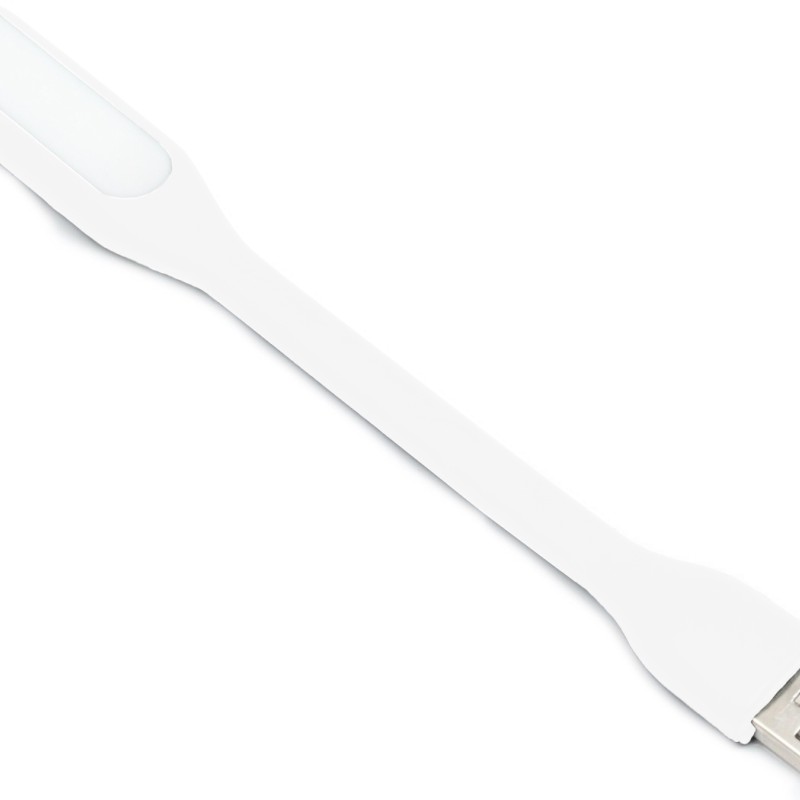 LAMPA LED USB pentru notebook, SPACER, white, 