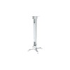 Suport universal de tavan pentru videoproiector, reglabil, 43-65 cm, Argintiu, Techly, ICA-PM 16 
