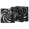 VENTILATOR ARCTIC PC, P12 SLIM PWM PST - 3 Pack,