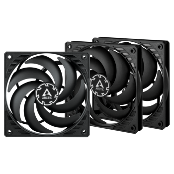VENTILATOR ARCTIC PC, P12 SLIM PWM PST - 3 Pack,