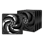VENTILATOR ARCTIC PC, P12 (Black) - 5 Pack,