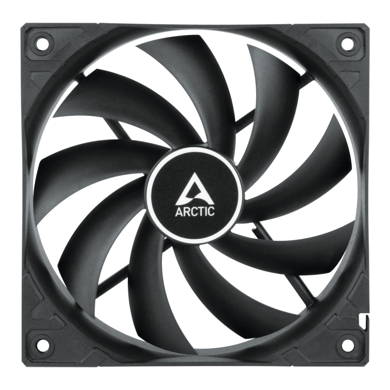 VENTILATOR ARCTIC PC, F12 (Black) - 5 Pack,