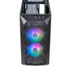 CARCASE Cooler Master TD300 Mesh, M-ATX,U3*2,ARGB Hub*1,Front PWM ARGB fan*2,Grey TG, 