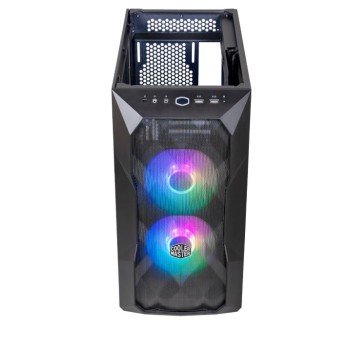 CARCASE Cooler Master TD300 Mesh, M-ATX,U3*2,ARGB Hub*1,Front PWM ARGB fan*2,Grey TG, 