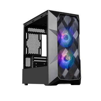 CARCASE Cooler Master TD300 Mesh, M-ATX,U3*2,ARGB Hub*1,Front PWM ARGB fan*2,Grey TG, 