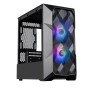 CARCASE Cooler Master TD300 Mesh, M-ATX,U3*2,ARGB Hub*1,Front PWM ARGB fan*2,Grey TG, 