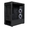 CARCASE Cooler Master TD300 Mesh, M-ATX,U3*2,ARGB Hub*1,Front PWM ARGB fan*2,Grey TG, 