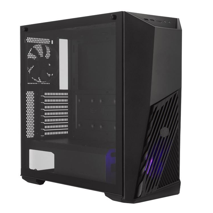 CARCASE Cooler Master MasterBox K501L RGB, ATX,U3+U2,Top filter,RGB fan*1,TD500Mesh body,TG, 