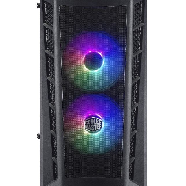CARCASE Cooler Master MasterBox MB311L ARGB with Hub, MATX,Mesh front bezel,U3x2,TG side panel,ARGB fanx2,w/ ARGB controller, 
