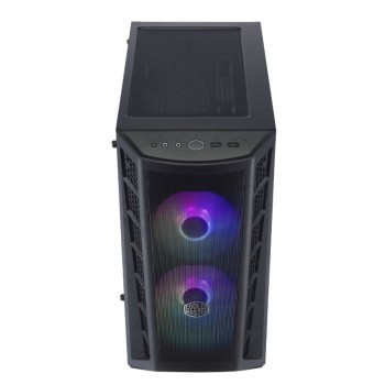 CARCASE Cooler Master MasterBox MB311L ARGB with Hub, MATX,Mesh front bezel,U3x2,TG side panel,ARGB fanx2,w/ ARGB controller, 