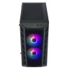 CARCASE Cooler Master MasterBox MB320L ARGB with Hub, MATX,Transparent front bezel,U3x2,TG side panel,ARGB fanx2,w/ARGB Hub, 