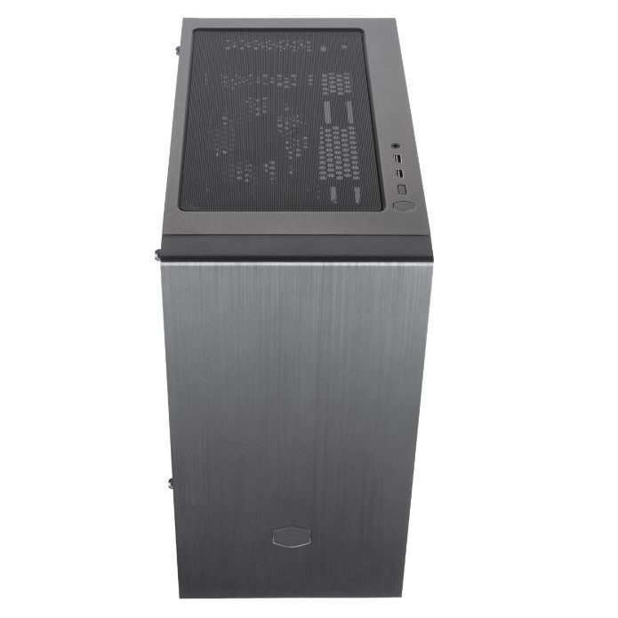 CARCASE Cooler Master MasterBox MB400L w/o ODD TG, U3*2+ Audio single jack,w/rear fan, TG, 