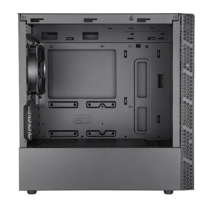 CARCASE Cooler Master MasterBox MB400L w/o ODD TG, U3*2+ Audio single jack,w/rear fan, TG, 