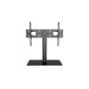 Suport universal pentru TV, reglare inaltime, LCD / LED, 32 - 65 inch, baza sticla, Negru, Techly, ICA-LCD S07L 