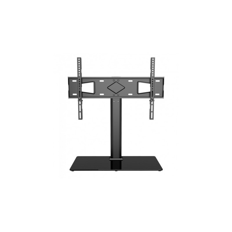 Suport universal pentru TV, reglare inaltime, LCD / LED, 32 - 65 inch, baza sticla, Negru, Techly, ICA-LCD S07L 