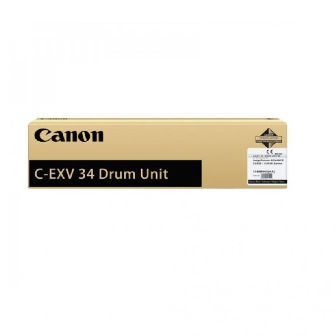 Drum Unit Original Canon Cyan, EXV34C, pentru IR Advance C2020I|C2020L|C2025I|C2025L|C2030I|C2030L|C2220L|C2220I|C2225I|C2230I, 36K, (timbru verde 0.8 lei),NOPP, 