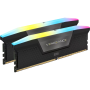 VENGEANCE RGB 64GB (2x32GB) DDR5 DRAM 6000MHz C40 Memory Kit - Black 