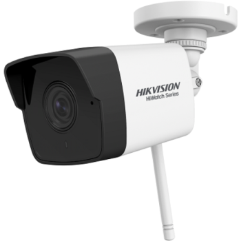 CAMERA IP HiWatch, bullet pt. exterior, dist. IR 30 m,  tip lentila fixa 2.8 mm, 2 Mpx, 