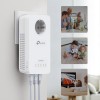 KIT Amplificator Powerline TP-Link 1300Mbps, 3 x Gigabit LAN, 1 x Sucko, Dual Band AC1200,  