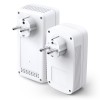 KIT Amplificator Powerline TP-Link 1300Mbps, 3 x Gigabit LAN, 1 x Sucko, Dual Band AC1200,  