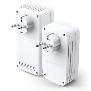 KIT Amplificator Powerline TP-Link 1300Mbps, 3 x Gigabit LAN, 1 x Sucko, Dual Band AC1200,  
