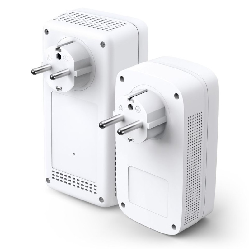 KIT Amplificator Powerline TP-Link 1300Mbps, 3 x Gigabit LAN, 1 x Sucko, Dual Band AC1200,  