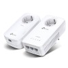 KIT Amplificator Powerline TP-Link 1300Mbps, 3 x Gigabit LAN, 1 x Sucko, Dual Band AC1200,  
